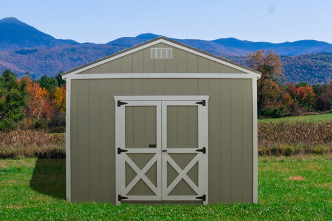 backyard utility and storage sheds